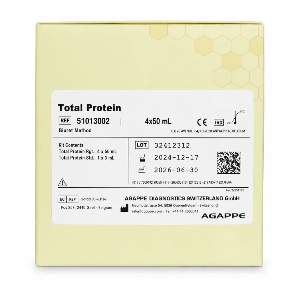 TOTAL PROTEIN AGAPPE 4*50 ML