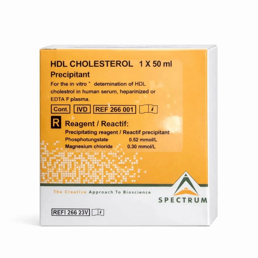 HDL SPECTRUM 1 X 50 ML (100T)