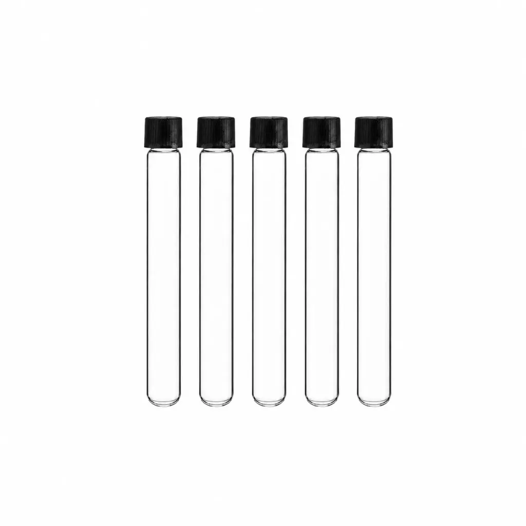CAPPED GLASS TUBE