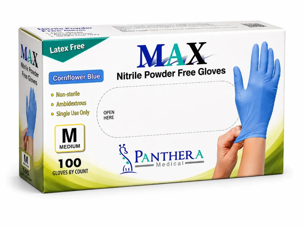 GLOVES MEDIUM FREE POWDER