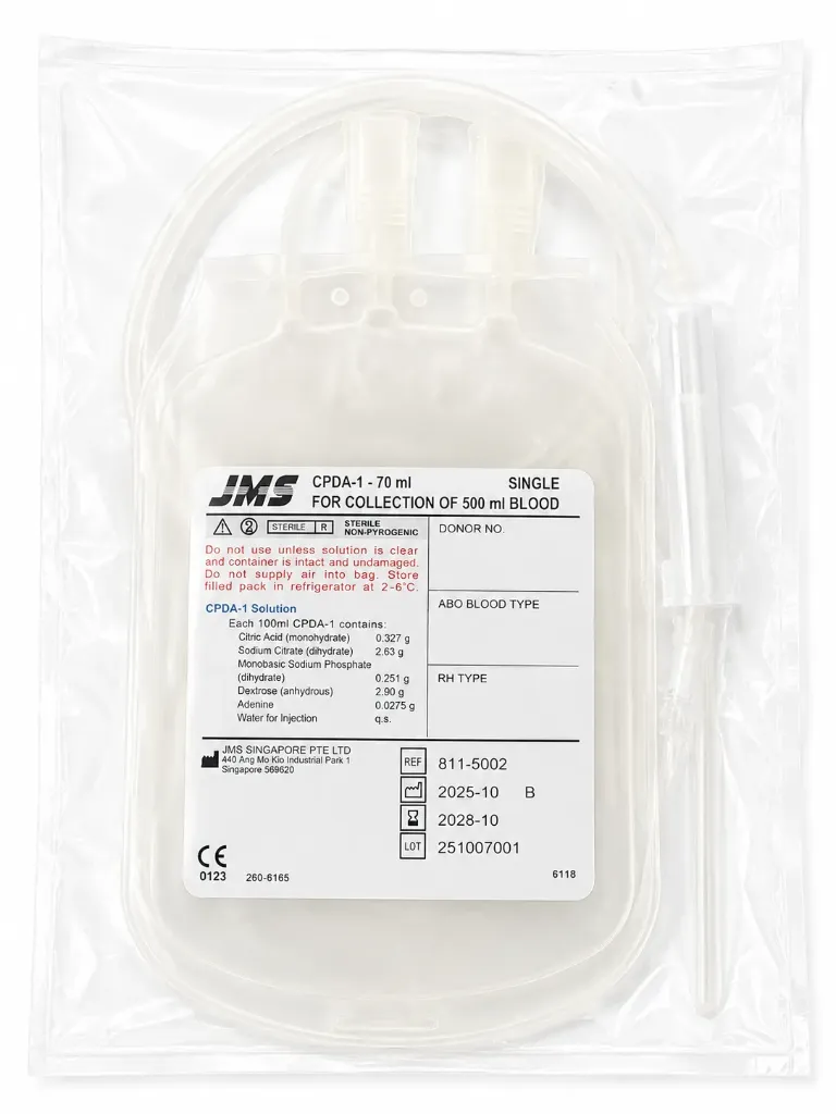BLOOD BAG JMS SINGLE
