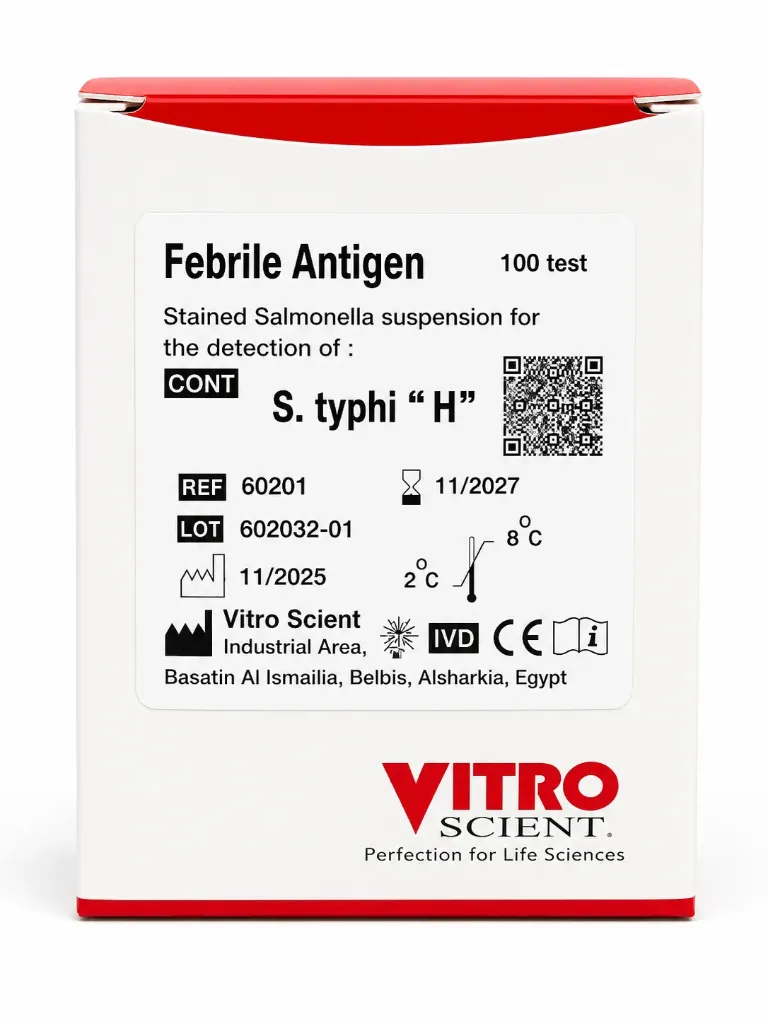 WIDAL H VITRO