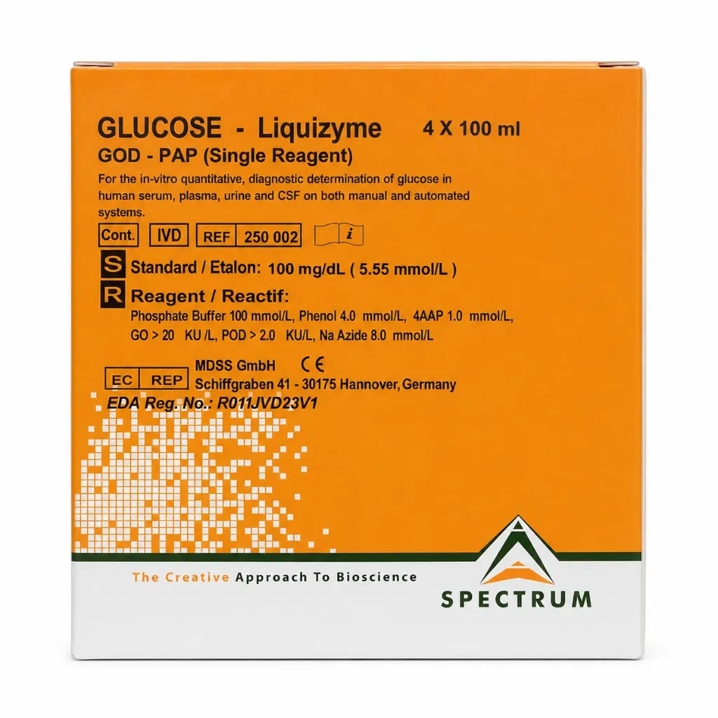 GLUCOSE SPECTRUM 4*100 ML