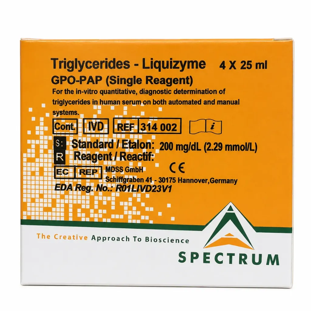 TRIGLYCRIDE SPECTRUM 4*25 ML